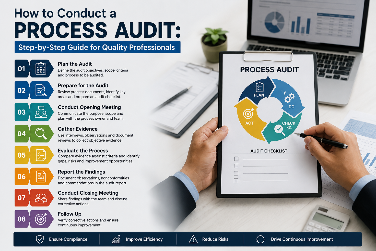 How to Conduct a Process Audit: Step-by-Step Guide for Quality Professionals